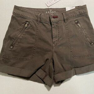 NWT WHBM The Short Size 4 Brown
